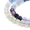 Natural Fluorite Beads Strands G-P457-A02-19-2