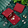 2Pcs Microfiber Cloth Jewelry Storage Bags with Brass Button ABAG-BBC0001-17B-01-4