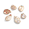 Natural Cultured Freshwater Pearl Pendants PEAR-G011-01G-1