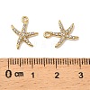 304 Stainless Steel with Crystal Rhinestone Charms STAS-G358-05G-06-3