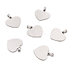 201 Stainless Steel Stamping Blank Tag Pendants STAS-TA0004-03-2