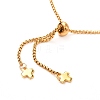 Natural Pearl Beads Adjustable Slider Bracelet for Girl Women Gift BJEW-JB06820-03-5