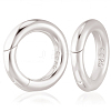 925 Sterling Silver Spring Gate Rings STER-CN0001-43P-7