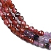 Natural Colorful Spinel Beads Strands G-P553-G03-01-4