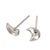 Tarnish Resistant Earring Cabochon Settings 304 Stainless Steel Ear Studs Blank Settings STAS-Q170-08-1