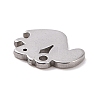 Non-Tarnish 304 Stainless Steel Charms STAS-G287-03P-3