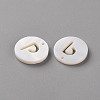 Natural Freshwater Shell Pendants LS-SHEL-Q311-008P-2