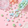 250G UV Plating Rainbow Iridescent Opaque Acrylic Beads PACR-CJ0001-38D-5