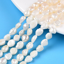 Natural Cultured Freshwater Pearl Beads Strands PEAR-N014-06A