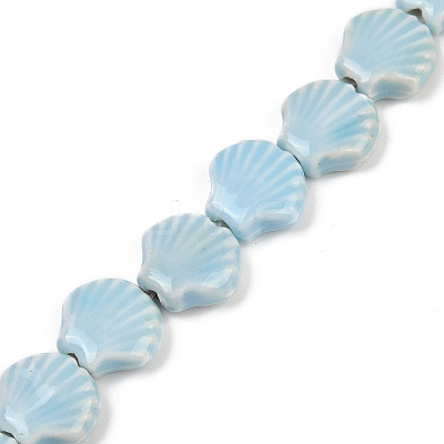 Handmade Porcelain Beads Strands PORC-Q002-01A-05-1