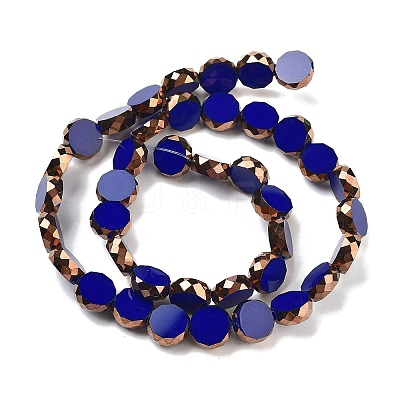 Imitation Jade Glass Beads Strands GLAA-H032-02-03-1