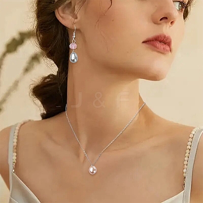40Pcs 4 Colors Natural Cultured Freshwater Pearl Beads PEAR-YW0001-06-1