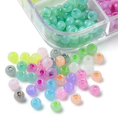 576Pcs 12 Colors Glass Seed Beads SEED-FS0001-25-1