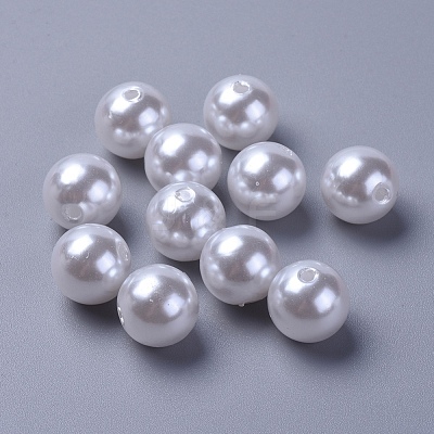 Imitated Pearl Acrylic Beads PACR-20D-1-1-1
