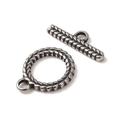 316 Surgical Stainless Toggle Clasps SA-CBA7555-05AS-1