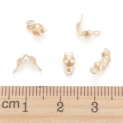 Yellow Gold Filled Bead Tips KK-A130-02-1