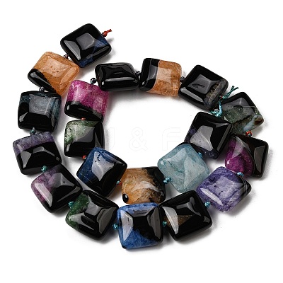 Natural Agate Beads Strands G-F820-D01-01-1
