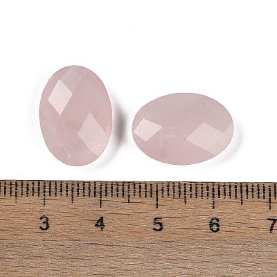 Natural Rose Quartz Cabochons G-O175-15A-02-1