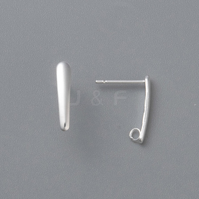 304 Stainless Steel Stud Earring Findings STAS-H436-22S-1
