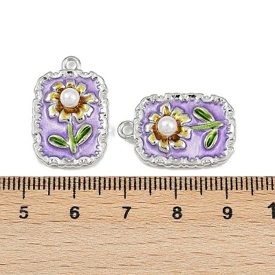 Alloy Enamel Pendants PALLOY-P311-01C-P-1