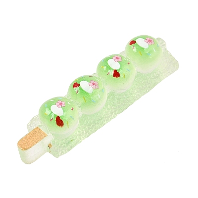 Printed Transparent Resin Imitation Food Cabochons RE-CBA6D7B-05-1