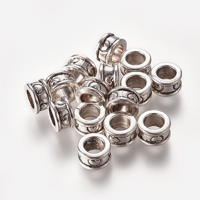 Tibetan Style Alloy European Beads LF10451Y-NF-1