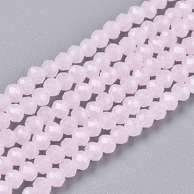Glass Beads Strands EGLA-A044-J1mm-D02-1