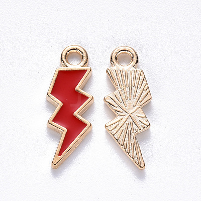 Alloy Enamel Pendants ENAM-N054-025D-1