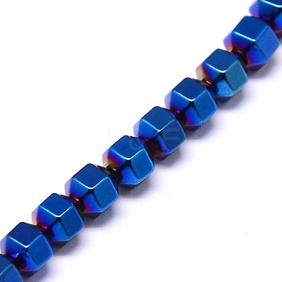 Electroplate Non-magnetic Synthetic Hematite Beads Strands G-I095-M-1