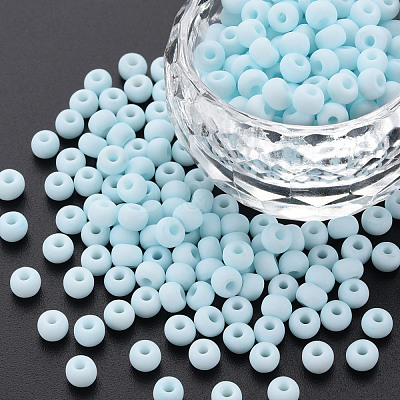 6/0 Glass Seed Beads SEED-T005-14-B19-1