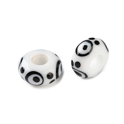Handmade Lampwork European Beads LA-CBA0C61-01C-1