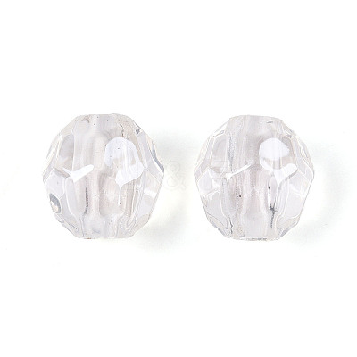 Transparent Acrylic Beads TACR-T028-61B-1