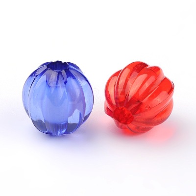 Transparent Acrylic Beads TACR-S098-M-1