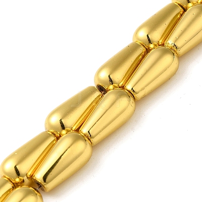 Electroplated Synthetic Magnetic Hematite Beads Strands G-Q1009-F02-01G-1