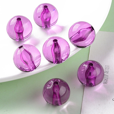 Transparent Acrylic Beads MACR-S370-A20mm-743-1