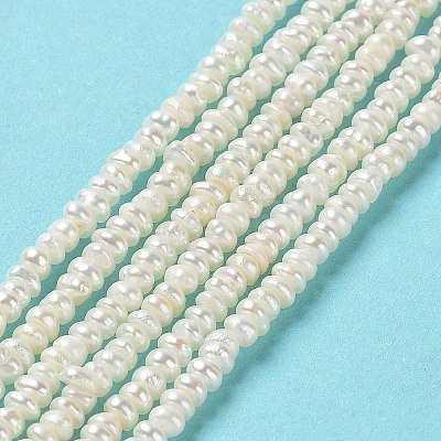 Natural Cultured Freshwater Pearl Beads Strands PEAR-J007-32-1