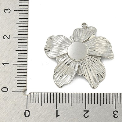 304 Stainless Steel Pendants STAS-L022-438P-01-1