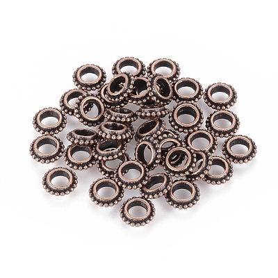 Tibetan Style Alloy Spacer Beads RLF11067Y-NF-1