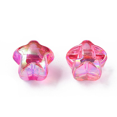 1-Hole Transparent Acrylic Buttons MACR-S373-129-C-1