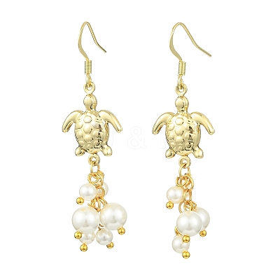 304 Stainless Steel Pendant Dangle Earrings EJEW-JE07232-01-1