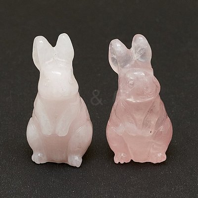 Natural Rose Quartz Sculpture Display Decorations G-F719-36A-1