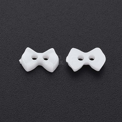 2-Hole Plastic Buttons BUTT-N018-028-10-1