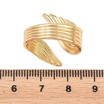 304 Stainless Steel Cuff Open Rings SA-H001-17G-1