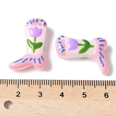 Baking Paint Glass Enamel Beads LS-BLOW-D300-01F-1