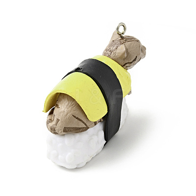 PVC Plastic Cartoon Pendants PVC-G004-02B-1