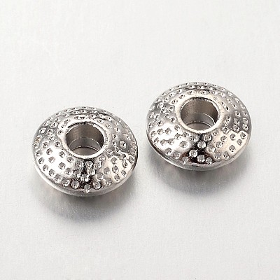 Tibetan Style Alloy Spacer Beads TIBEB-R011-P-LF-1