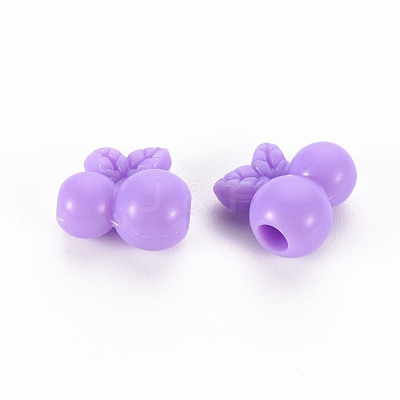 Opaque Acrylic Beads TACR-S154-42D-1