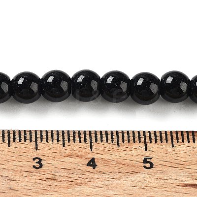 Baking Paint Pearlized Glass Pearl Round Bead Strands X-HY-Q003-6mm-80-1
