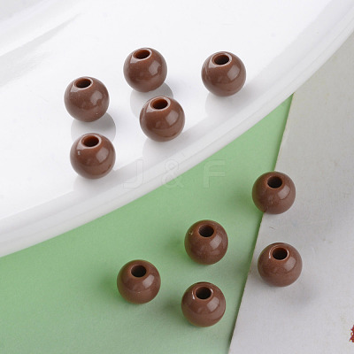 Opaque Acrylic Beads MACR-S370-C6mm-A17-1