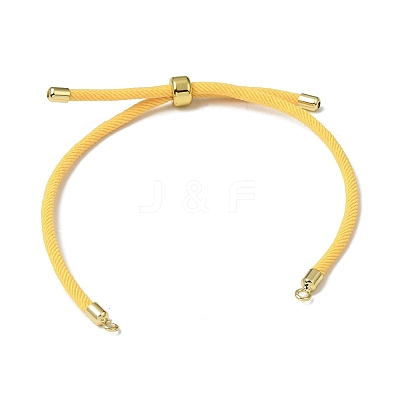 3MM Adjustable Round Nylon Braided Cord Bracelet Making FB-CBAA152-04G-26-1